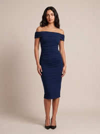 Beatriz — Vestido Bodycon de Ombros Descidos