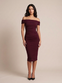 Beatriz — Vestido Bodycon de Ombros Descidos