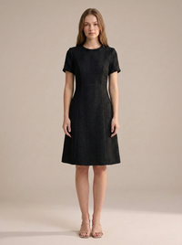 Mariana — Vestido Tweed com Botões