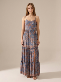 Mariana — Vestido Boho de Folhos em Camadas