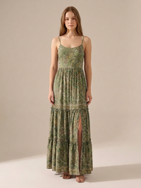 Mariana — Vestido Boho de Folhos em Camadas